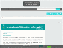 Tablet Screenshot of lourdesdiezfajardo.com